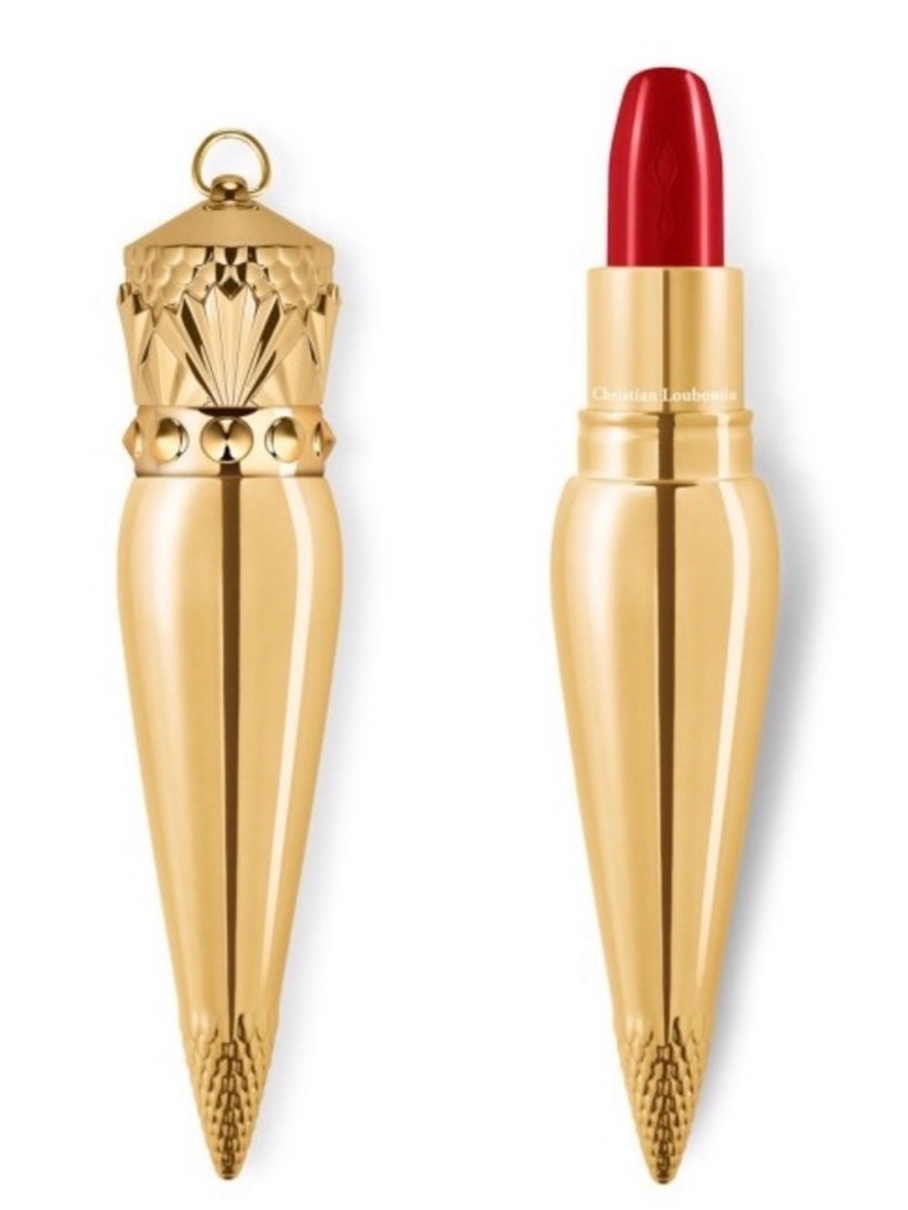 Christian Louboutin Rouge Louboutin Silky Satin Lipstick 001 NIB